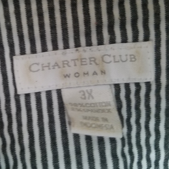 Black and white striped jacket - Picture 4 of 5